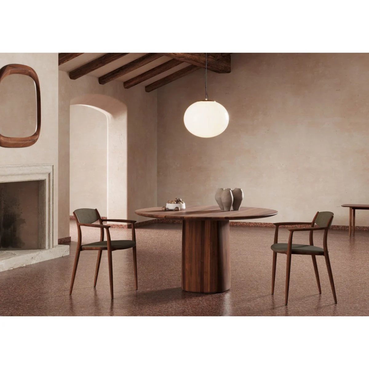 Heal's Column Round Dining Table – image 3
