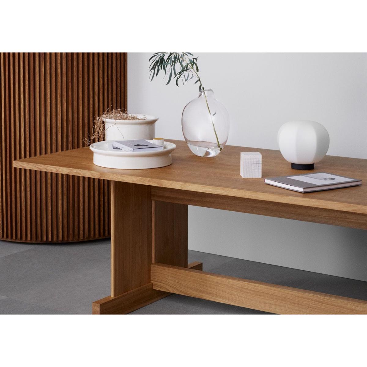 Fogia Grande Dining Table Lacquered Oak - Heal's UK Furniture – image 2