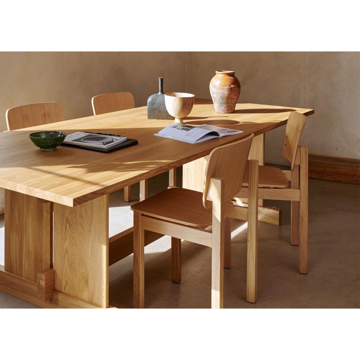 Fogia Grande Dining Table Lacquered Oak - Heal's UK Furniture – image 5