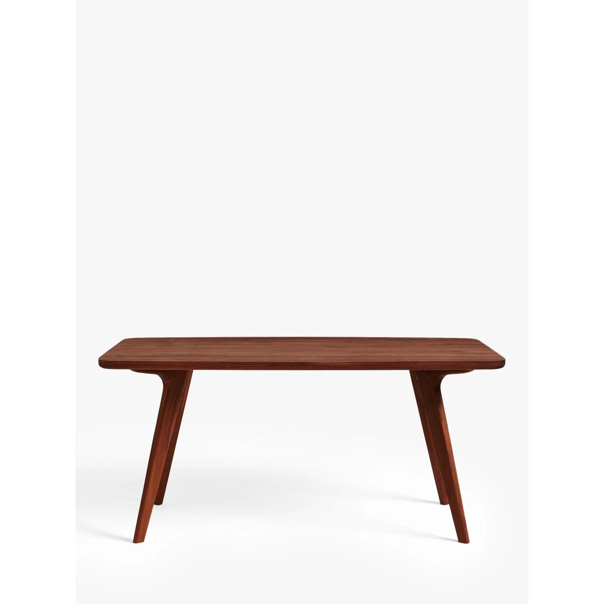 John Lewis Cara 4 Seater Dining Table, American Black Walnut – image 4