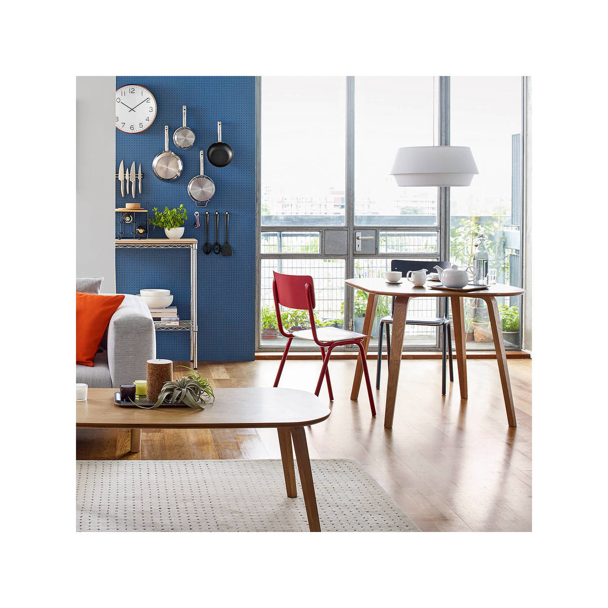House by John Lewis Anton 4 Seater Dining Table, Oak – image 5