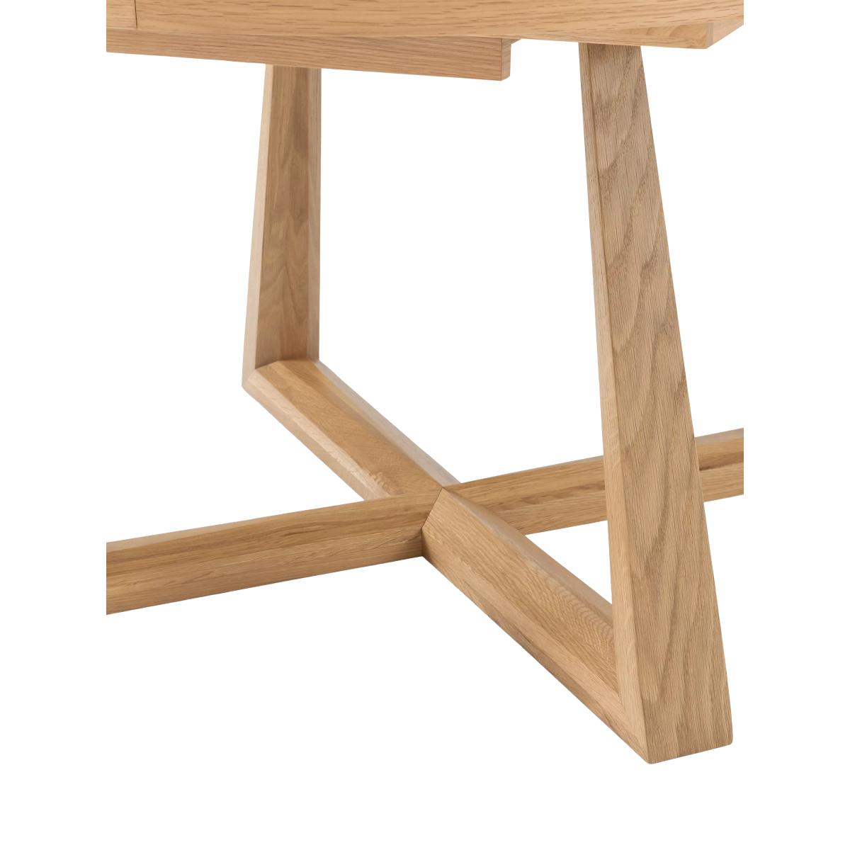 Belgrave Oval 4 to 6 Seater Extending Dining Table – image 4