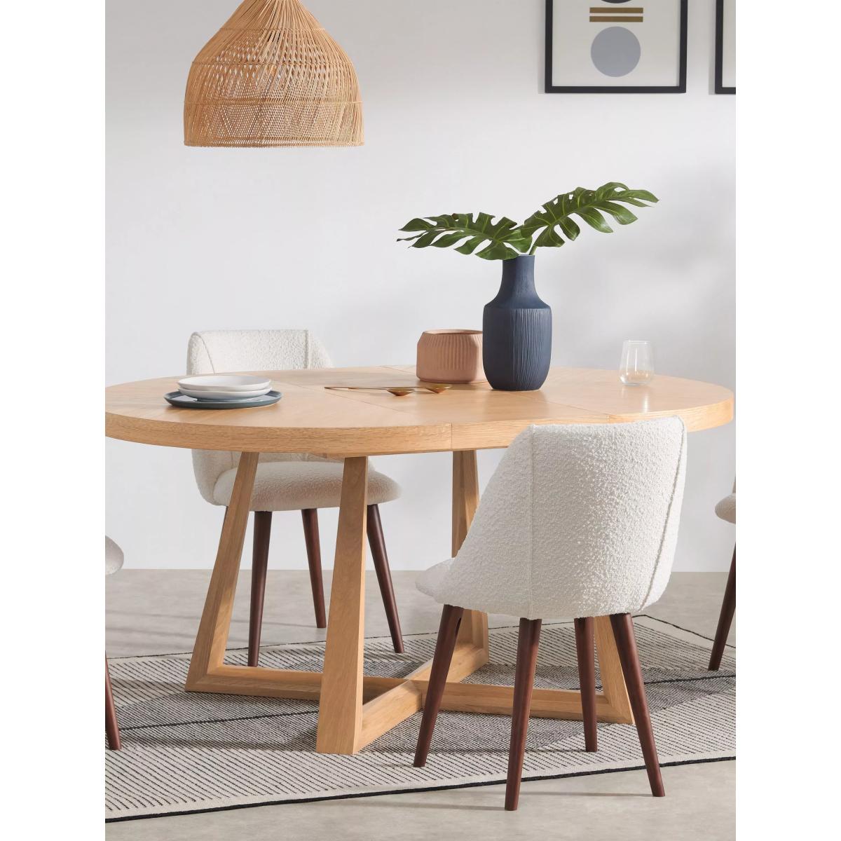 Belgrave Oval 4 to 6 Seater Extending Dining Table – image 7