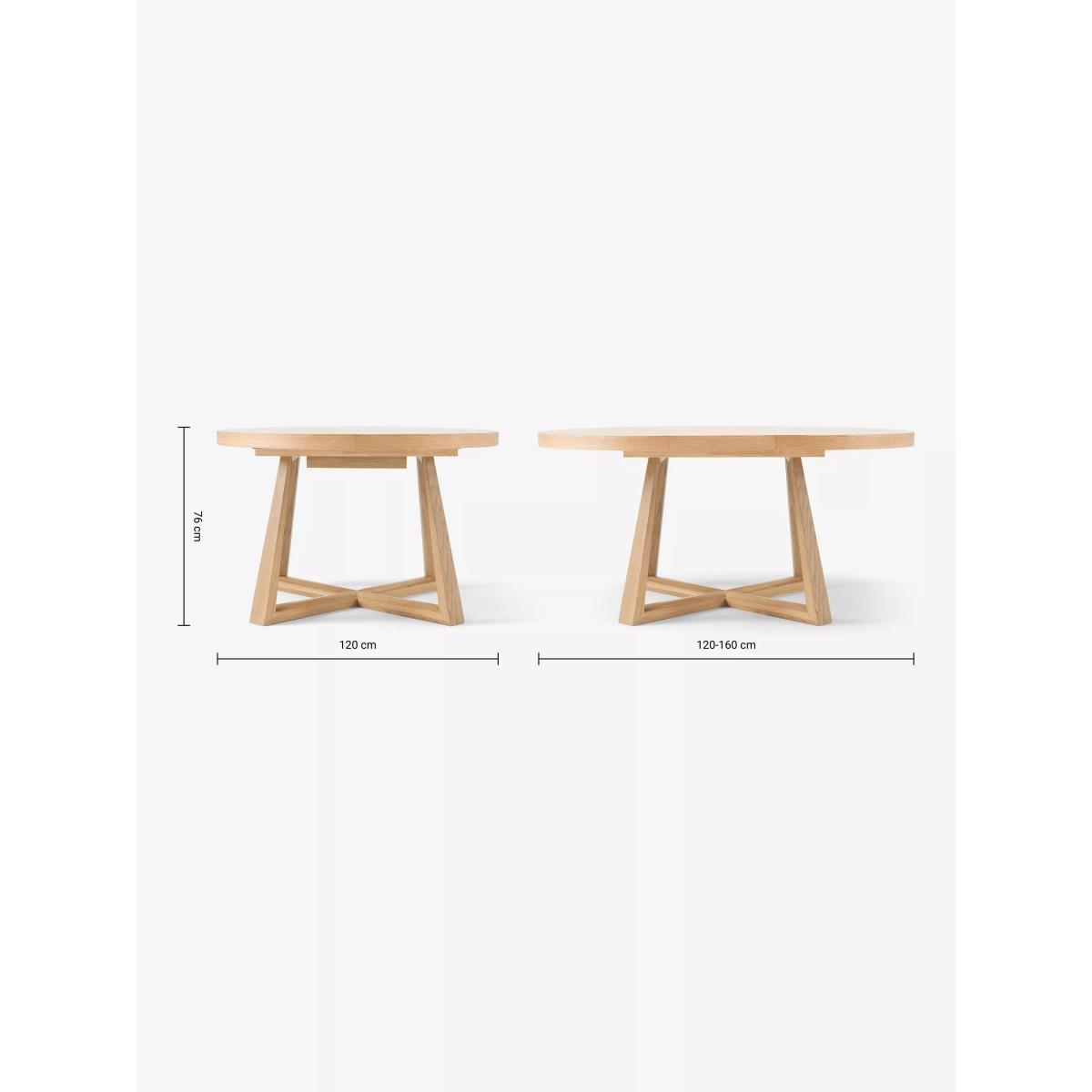 Belgrave Oval 4 to 6 Seater Extending Dining Table – image 9
