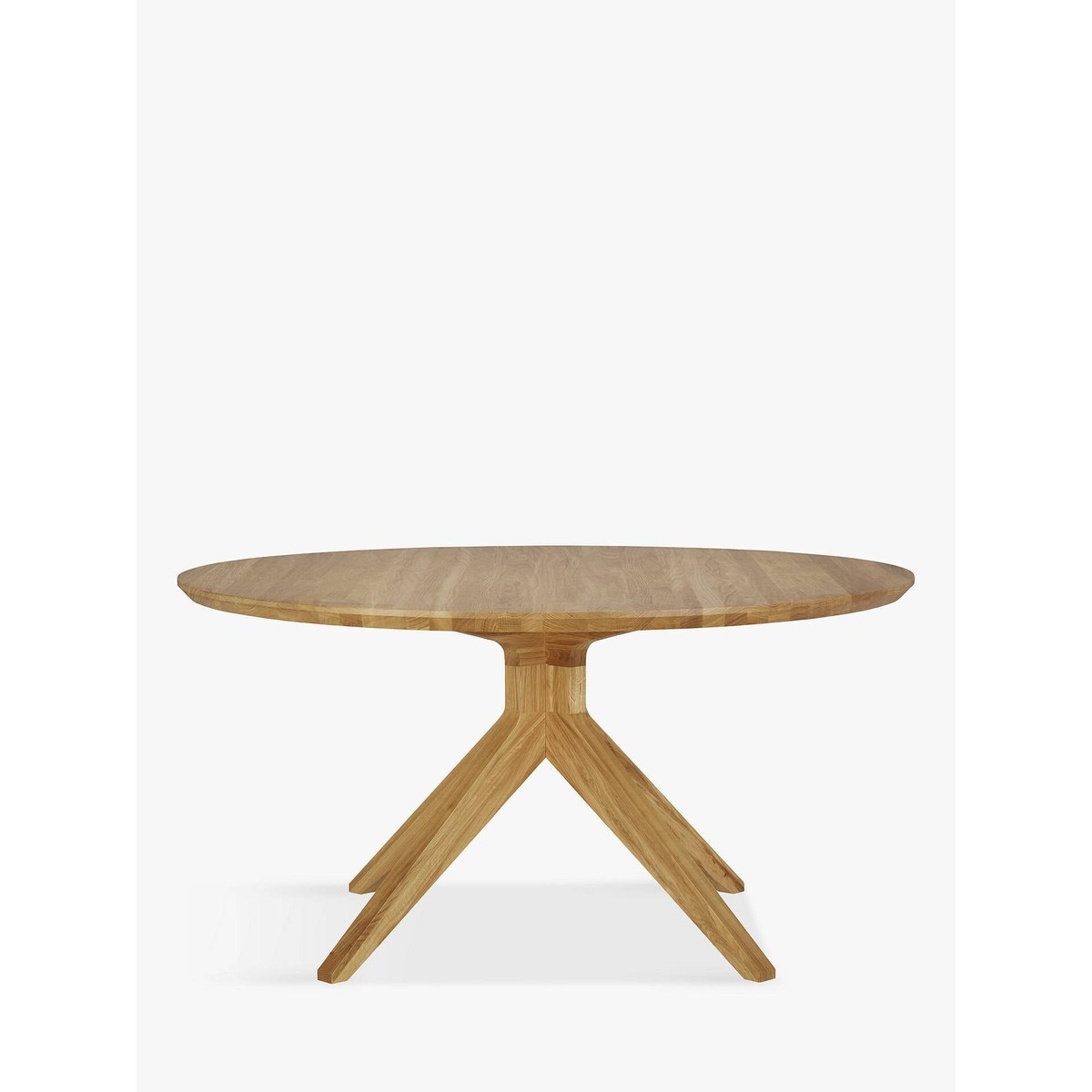Matthew Hilton for Case Cross 6-Seater Round Dining Table, Oak – image 3