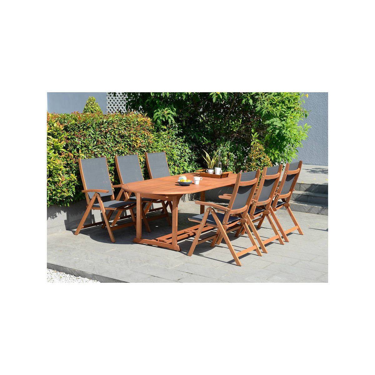John Lewis & Partners Venice Extending Garden Dining Table, FSC-Certified (Eucalyptus), Natural – image 6