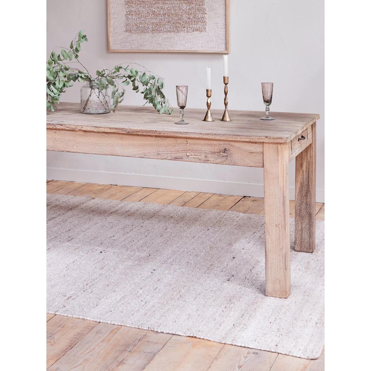 nkuku Fioni Dining Table, Small, Natural – image 6