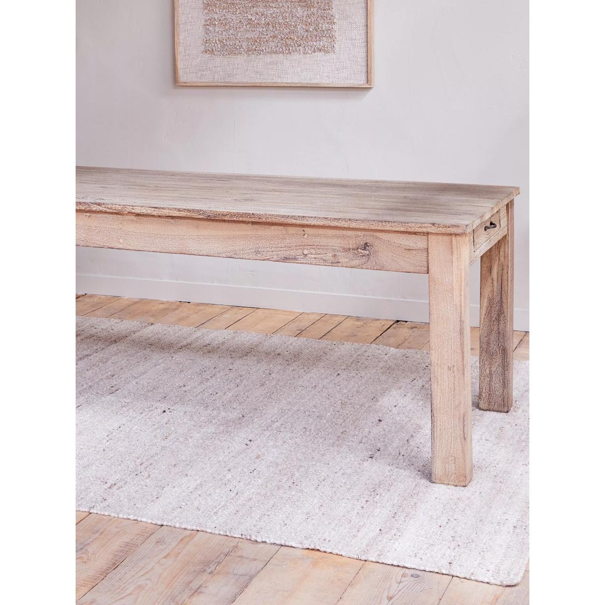 nkuku Fioni Dining Table, Small, Natural – image 7