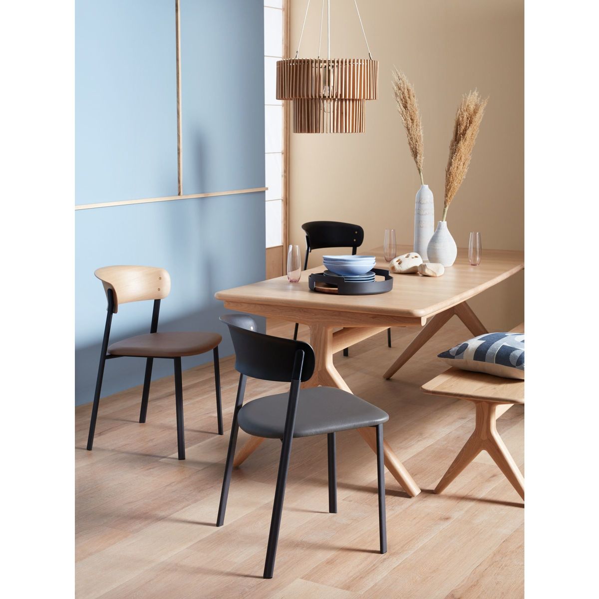 John Lewis & Partners Poise 6-8 Seater Extending Dining Table, Oak – image 9