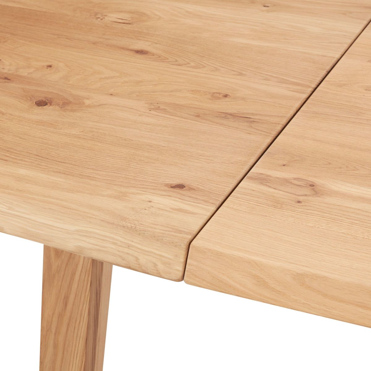 Croft Collection Lorn 6-10 Seater Extending Dining Table, Oak – image 4