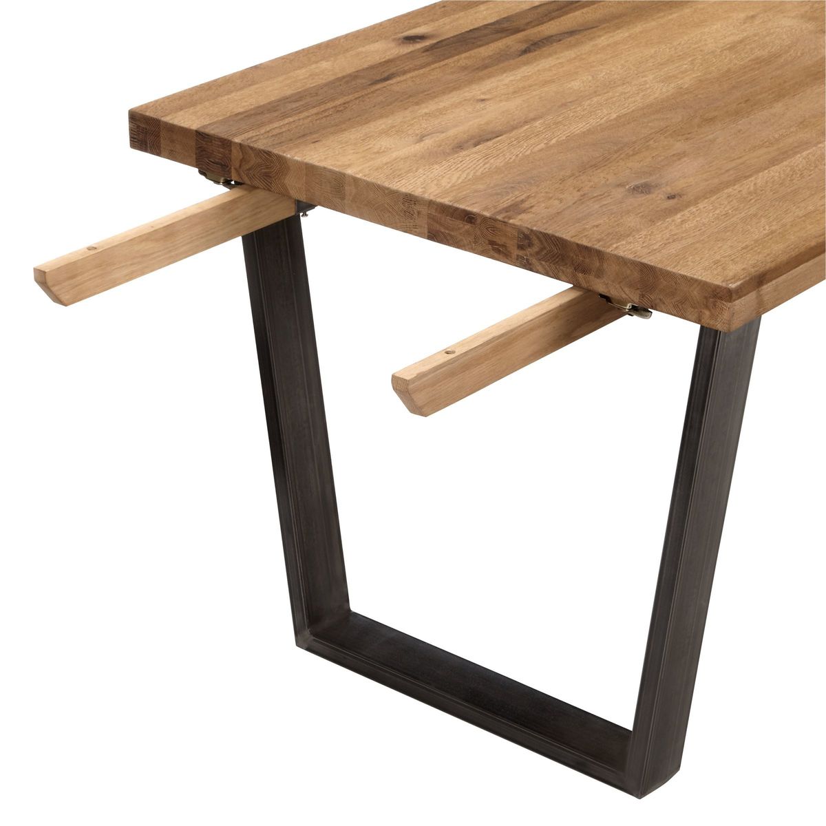 John Lewis & Partners Calia 8-12 Seater Extending Dining Table, Oak – image 4