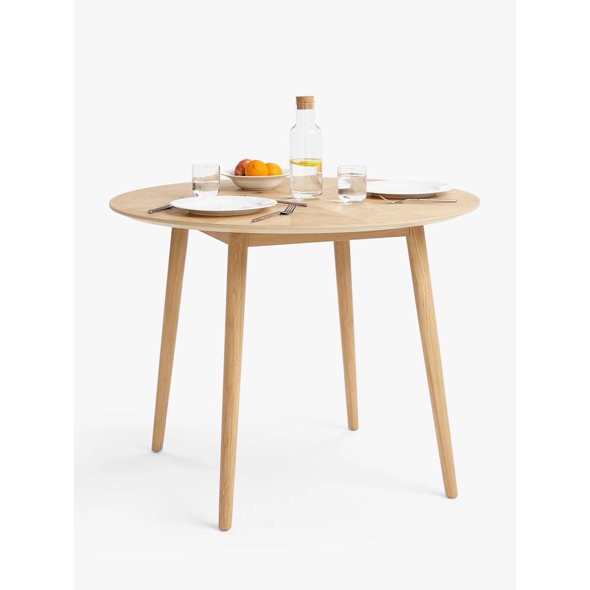 Croft Collection Iona 4 Seater Round Dining Table – image 4