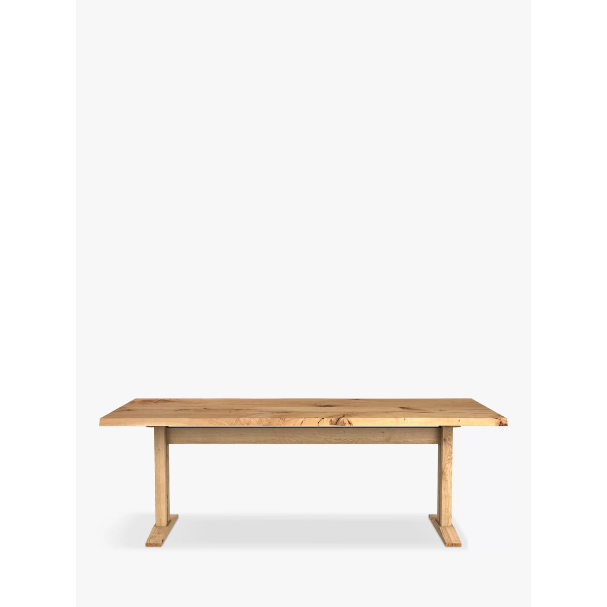 John Lewis Lake Fixed Dining Table, Natural – image 2