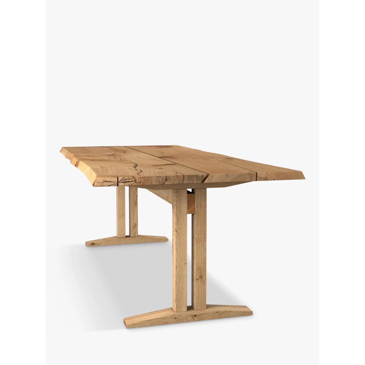 John Lewis Lake Fixed Dining Table, Natural – image 3