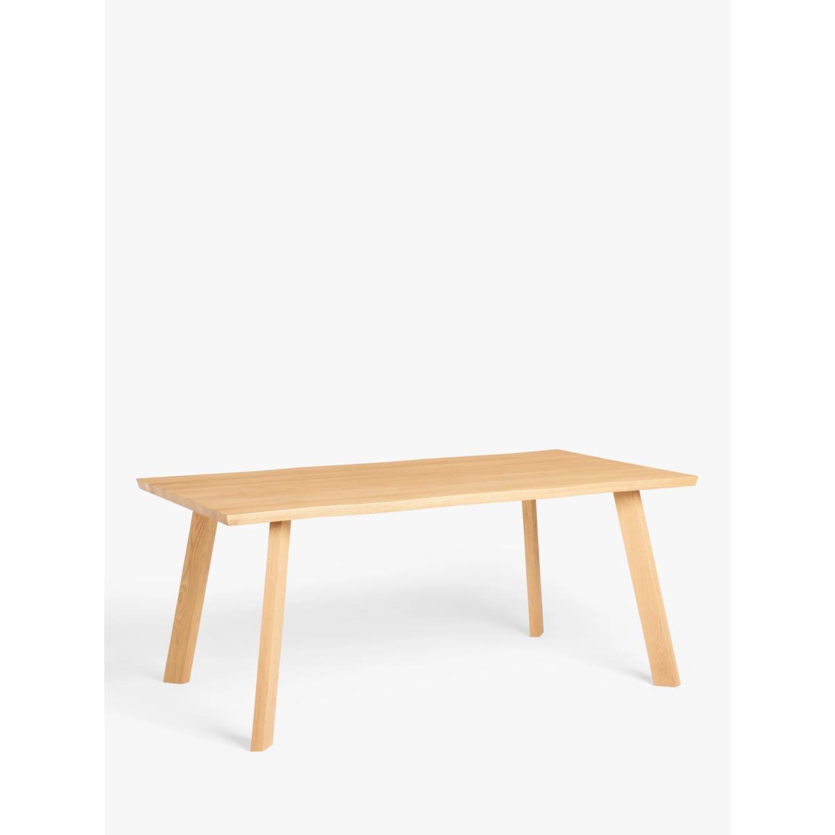 John Lewis Larsen 8 Seater Fixed Dining Table, Solid Oak – image 2
