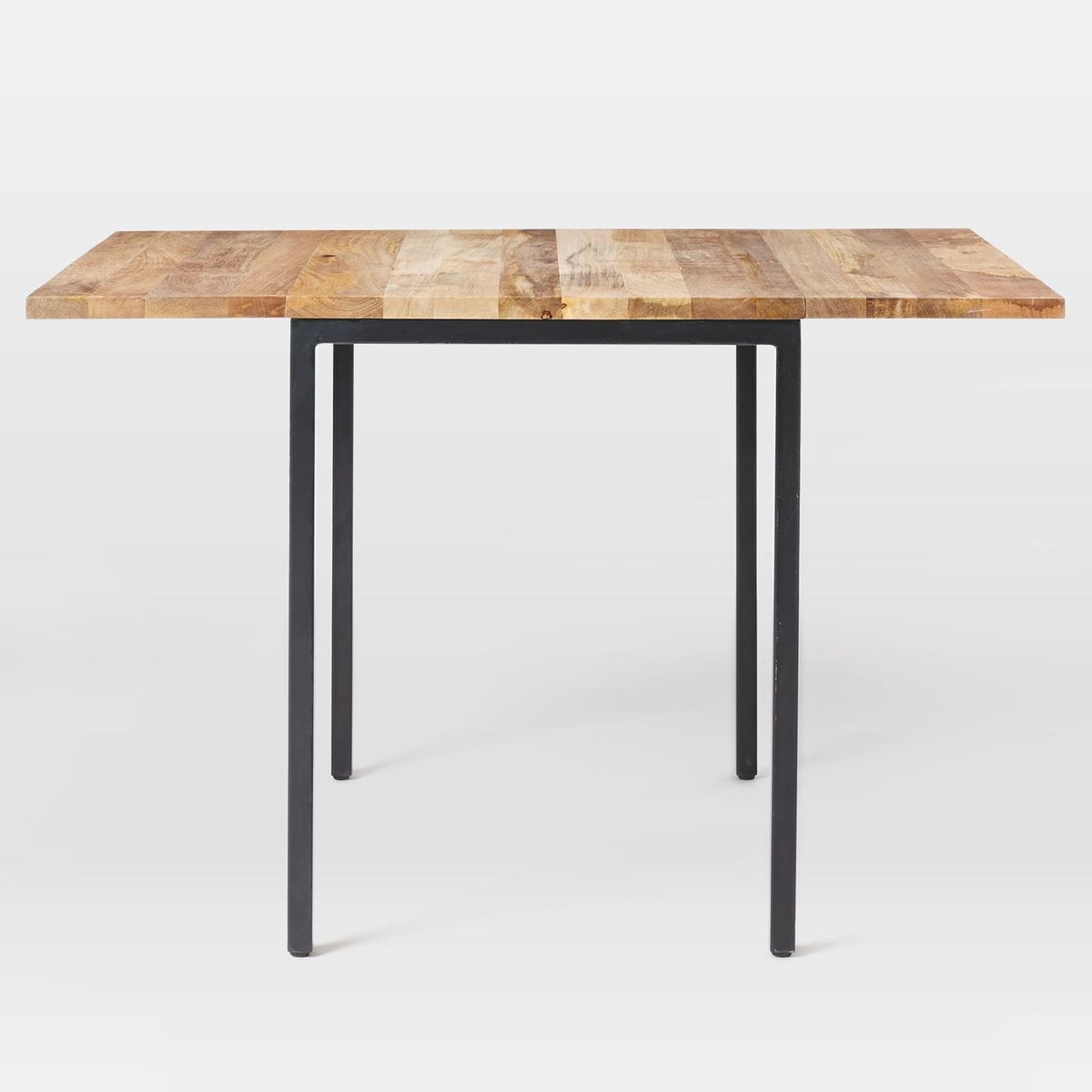 west elm Box Frame Drop Leaf 2-6 Seater Extending Dining Table, FSC-Certified (Mango Wood) – image 2