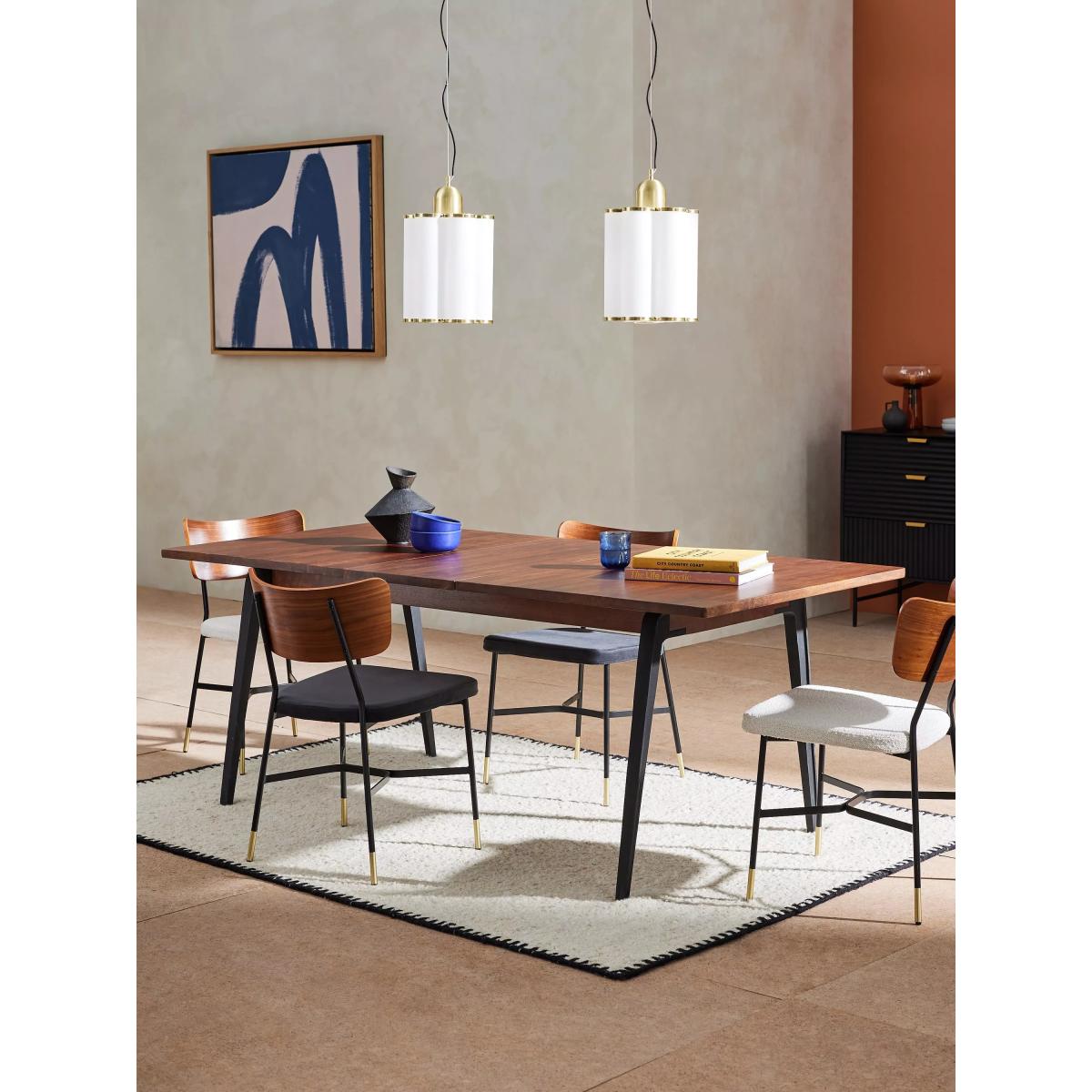 MADE Lucien 6-8 Seater Extending Dining Table, Walnut – image 3