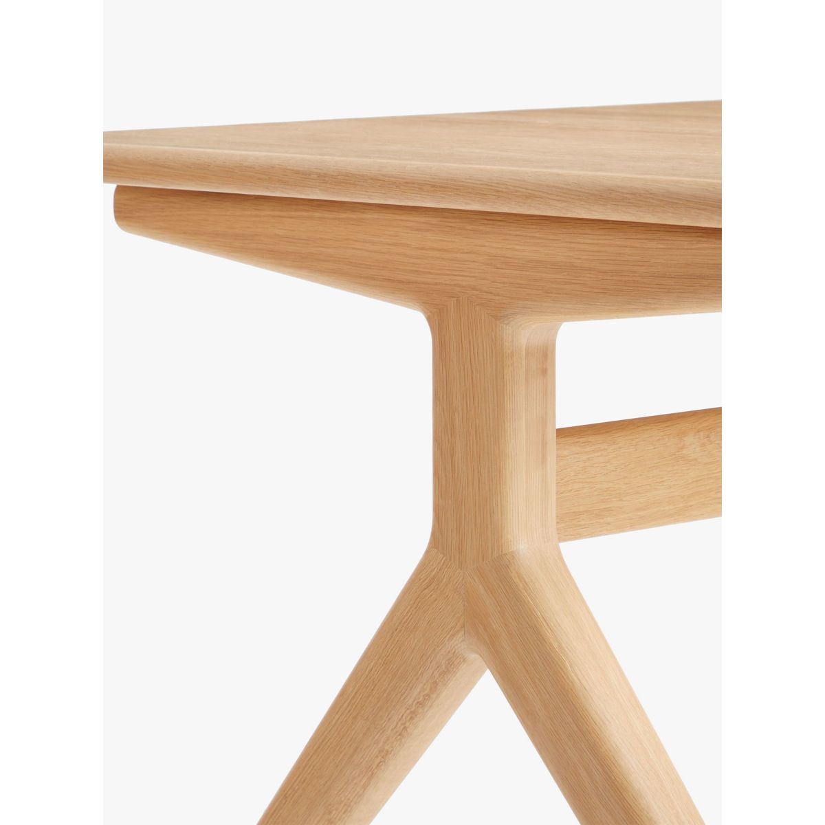 John Lewis & Partners Poise 6-10 Seater Extending Dining Table, Oak – image 6
