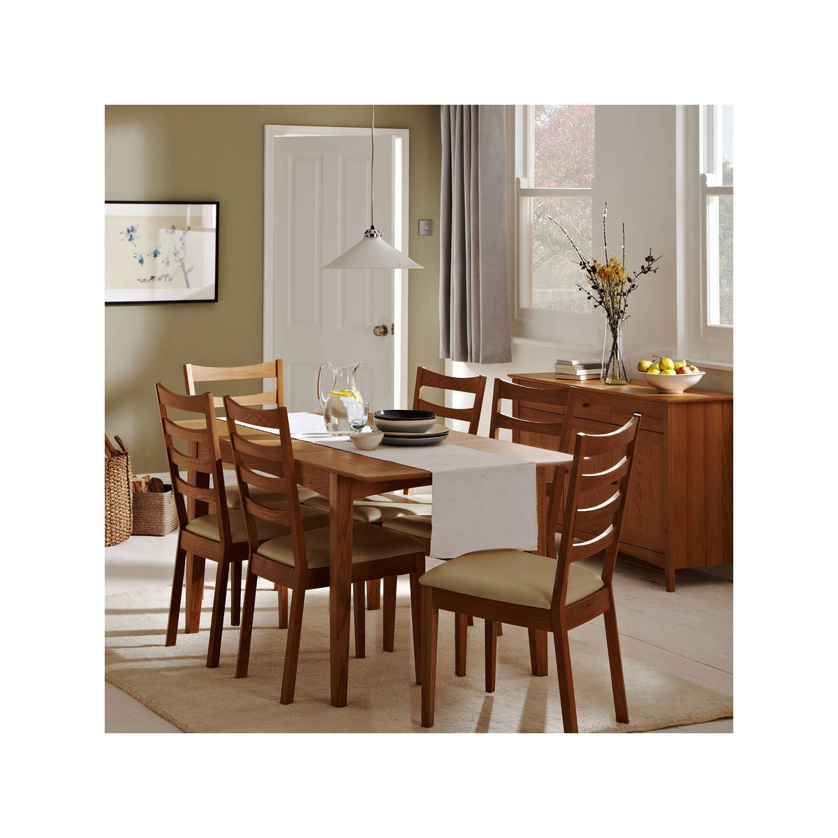 John Lewis & Partners Alba 4-6 Seater Extending Dining Table – image 7