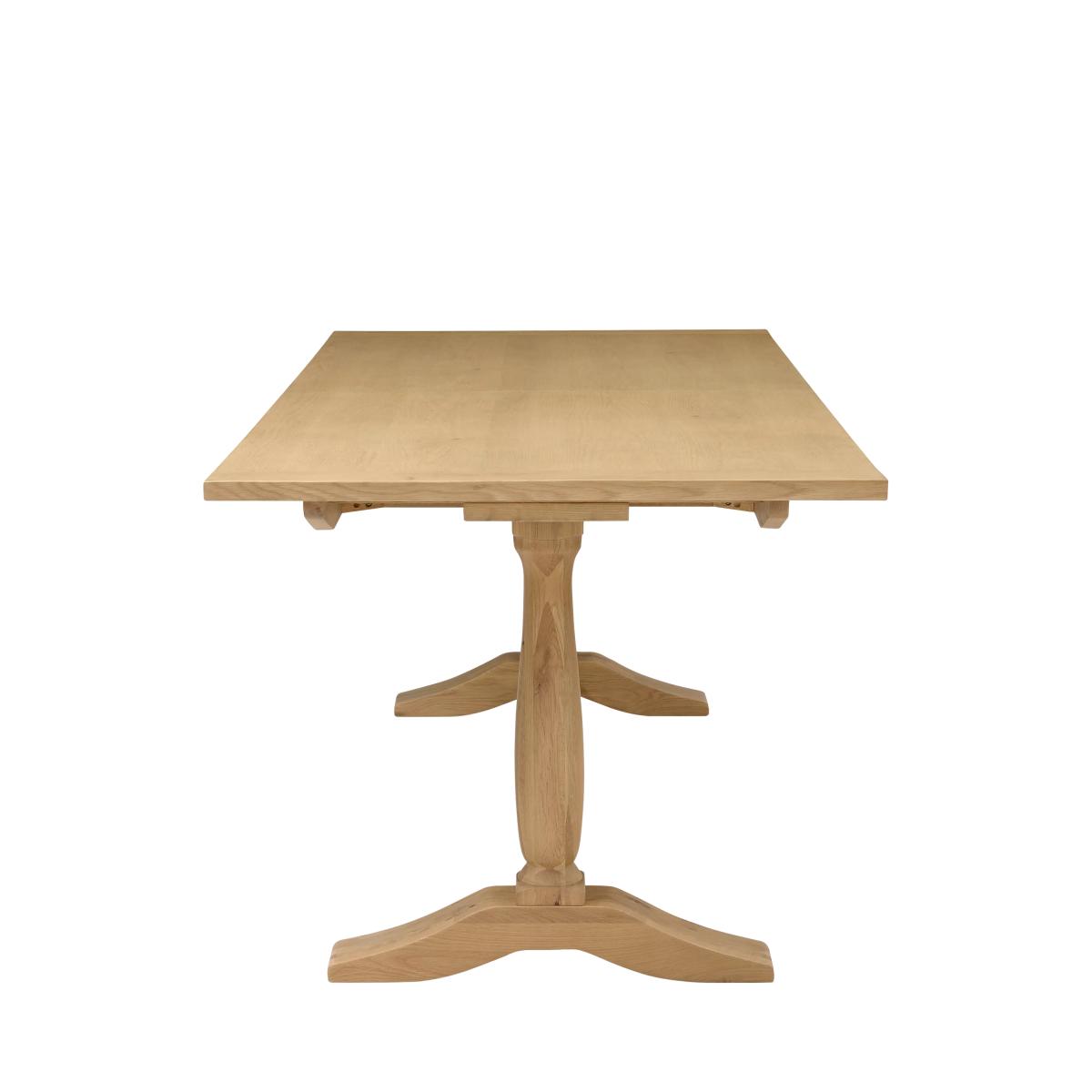 Cotswold Elkstone 6-8 Seater Extending Dining Table, Mellow Oak – image 5