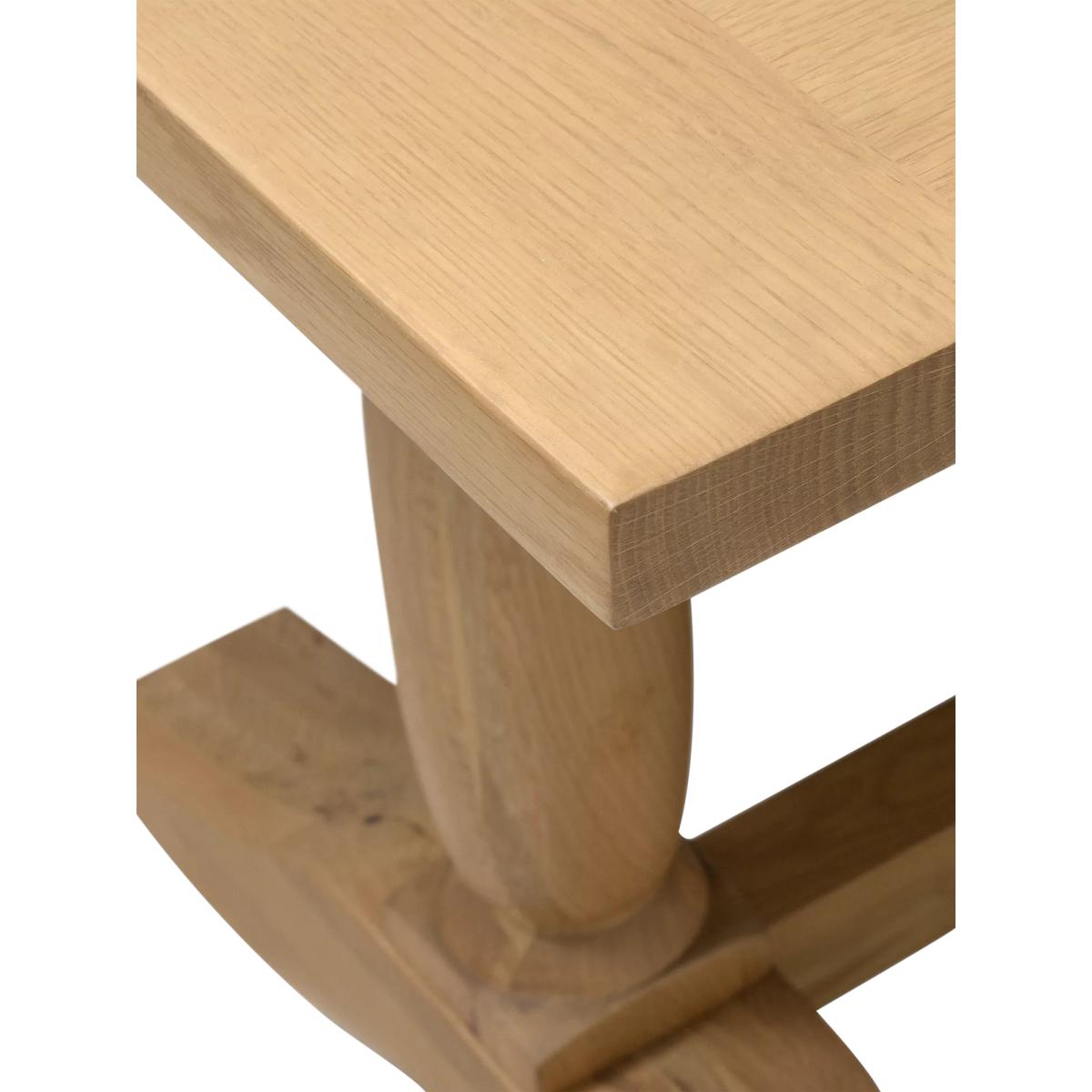 Cotswold Elkstone 6-8 Seater Extending Dining Table, Mellow Oak – image 7