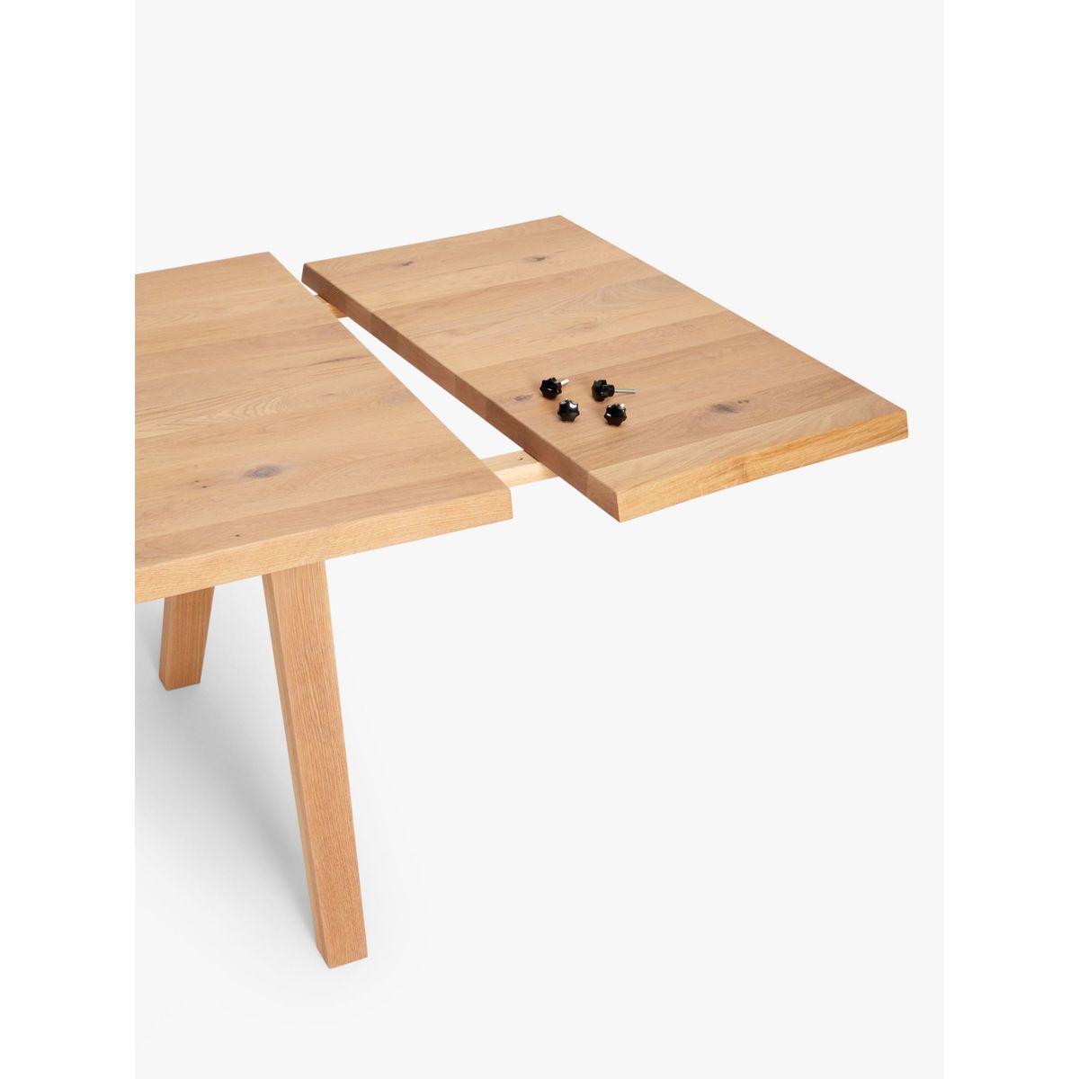 John Lewis & Partners Lorn 6-10 Seater Extending Dining Table, Oak – image 4