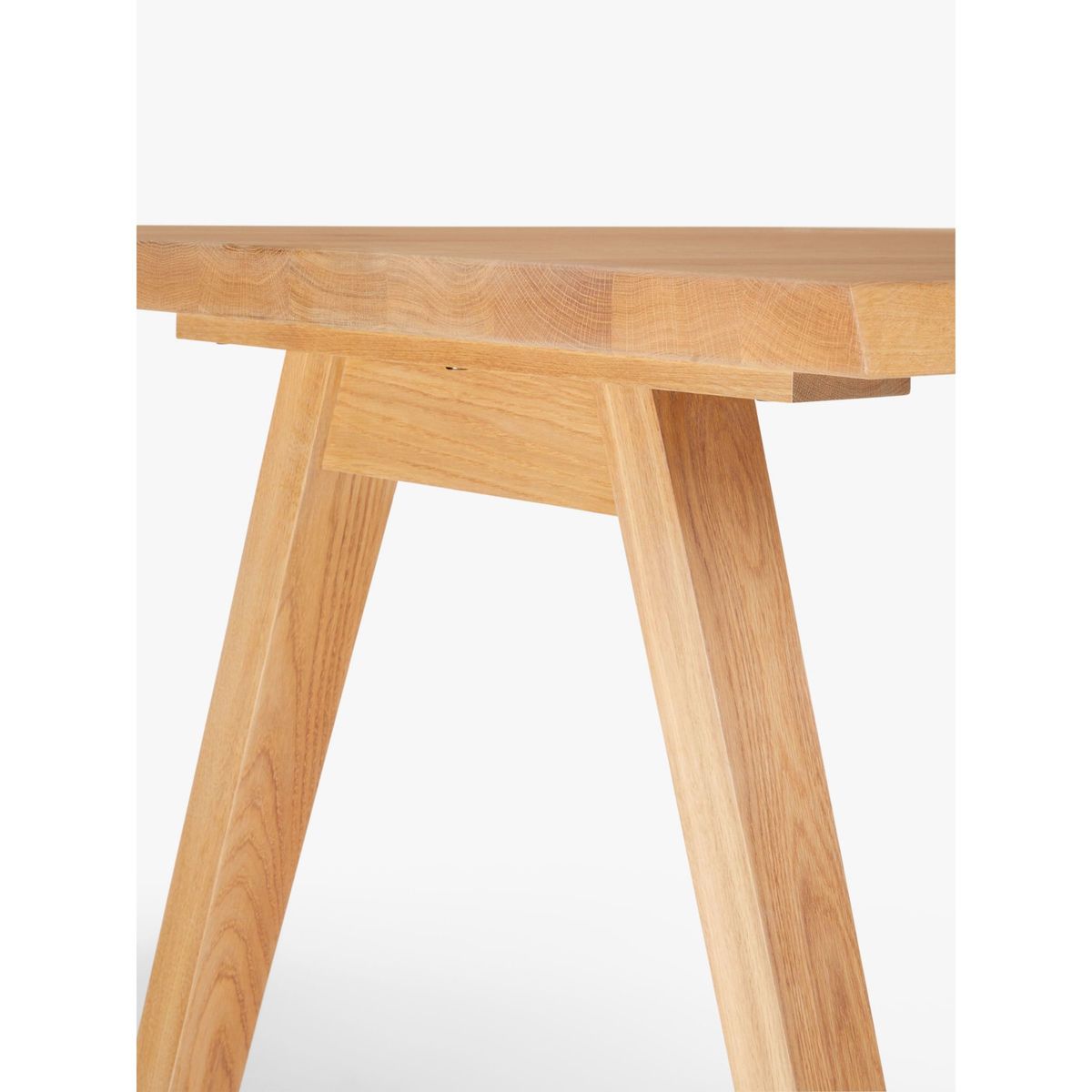 John Lewis & Partners Lorn 6-10 Seater Extending Dining Table, Oak – image 7