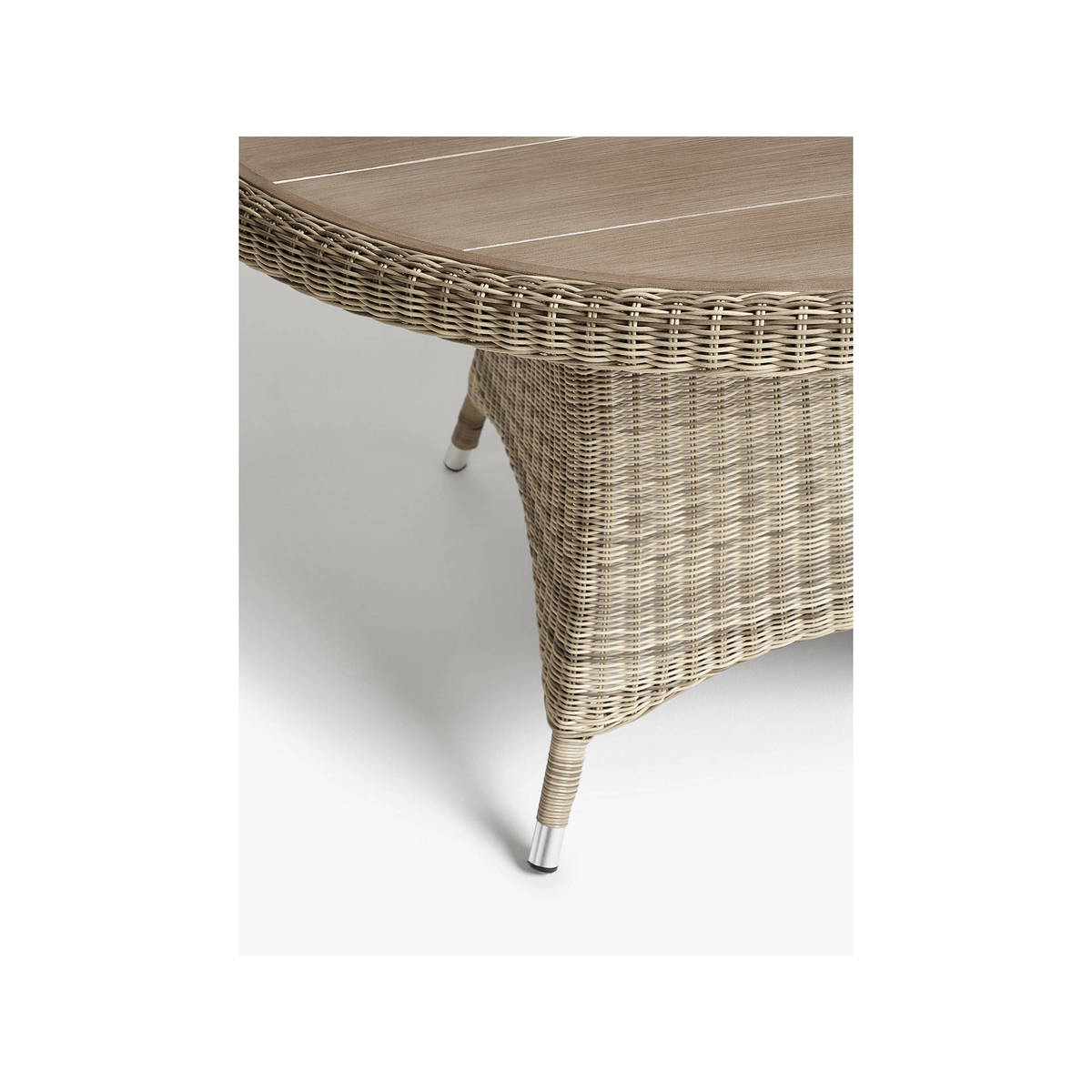 John Lewis & Partners Dante Wood-Effect Top 4 Seat Garden Dining Table – image 2