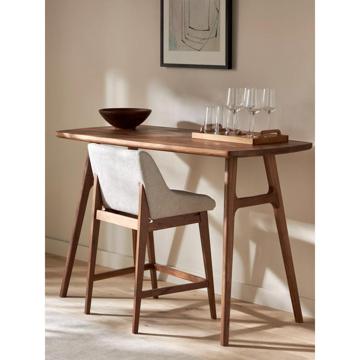 John Lewis Cara Bar Table, American Black Walnut – image 2