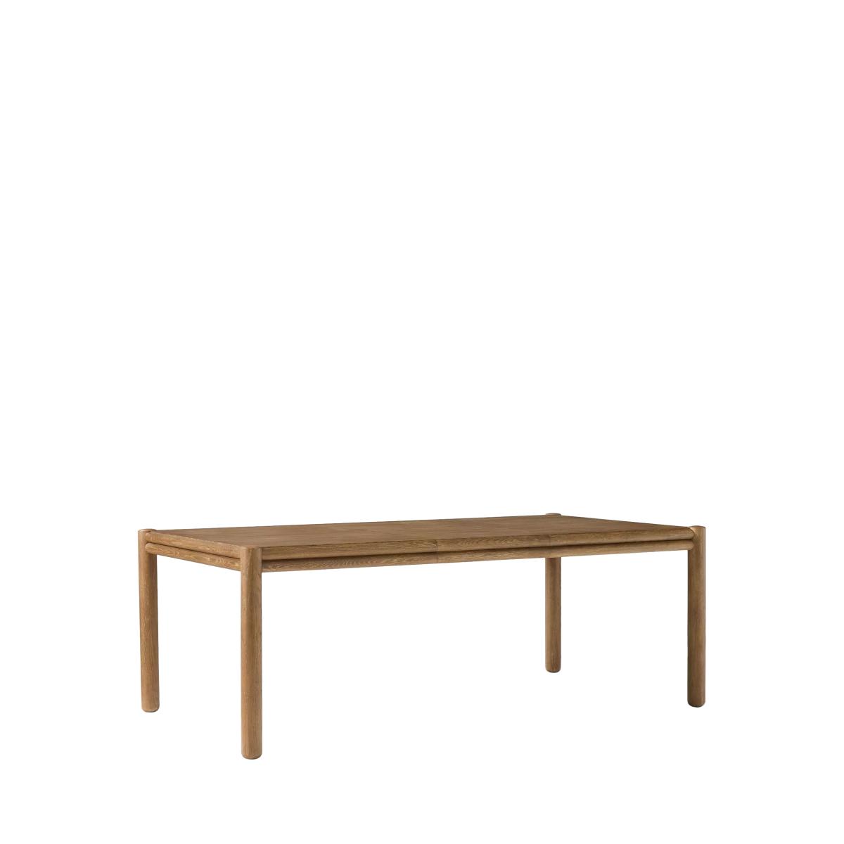 west elm Miles 6-8 Seater Extendable Wood Dining Table, Toasted Oak – image 4