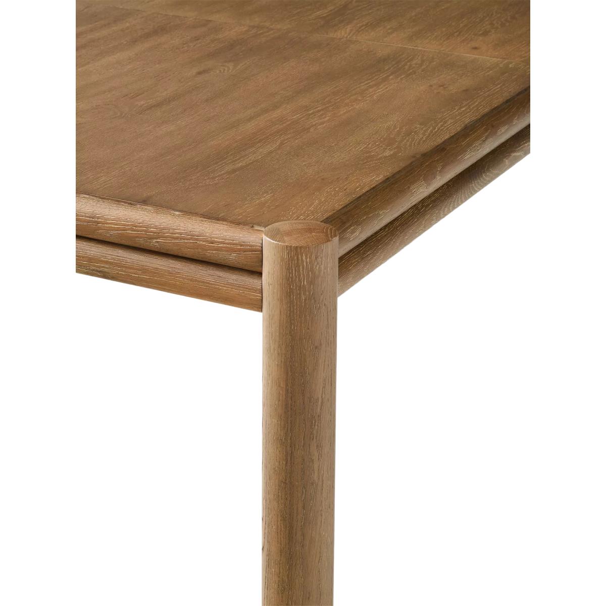 west elm Miles 6-8 Seater Extendable Wood Dining Table, Toasted Oak – image 9