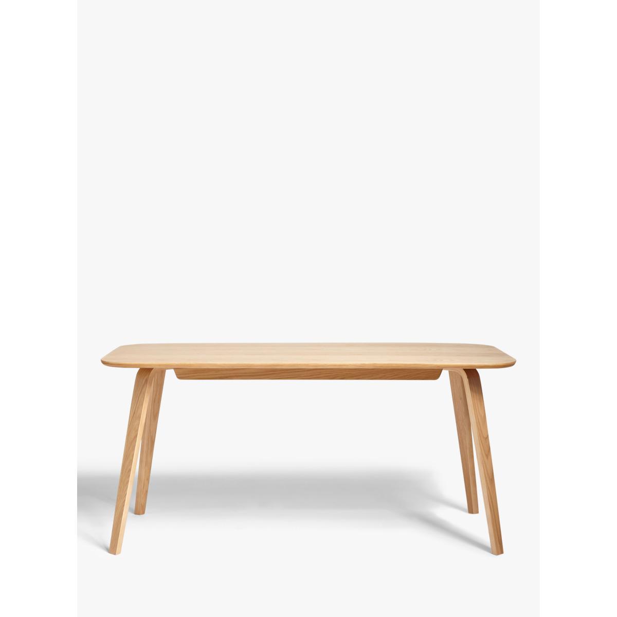 ANYDAY John Lewis & Partners Anton 6 Seater Dining Table and 3 Seater Benches, Oak – image 4