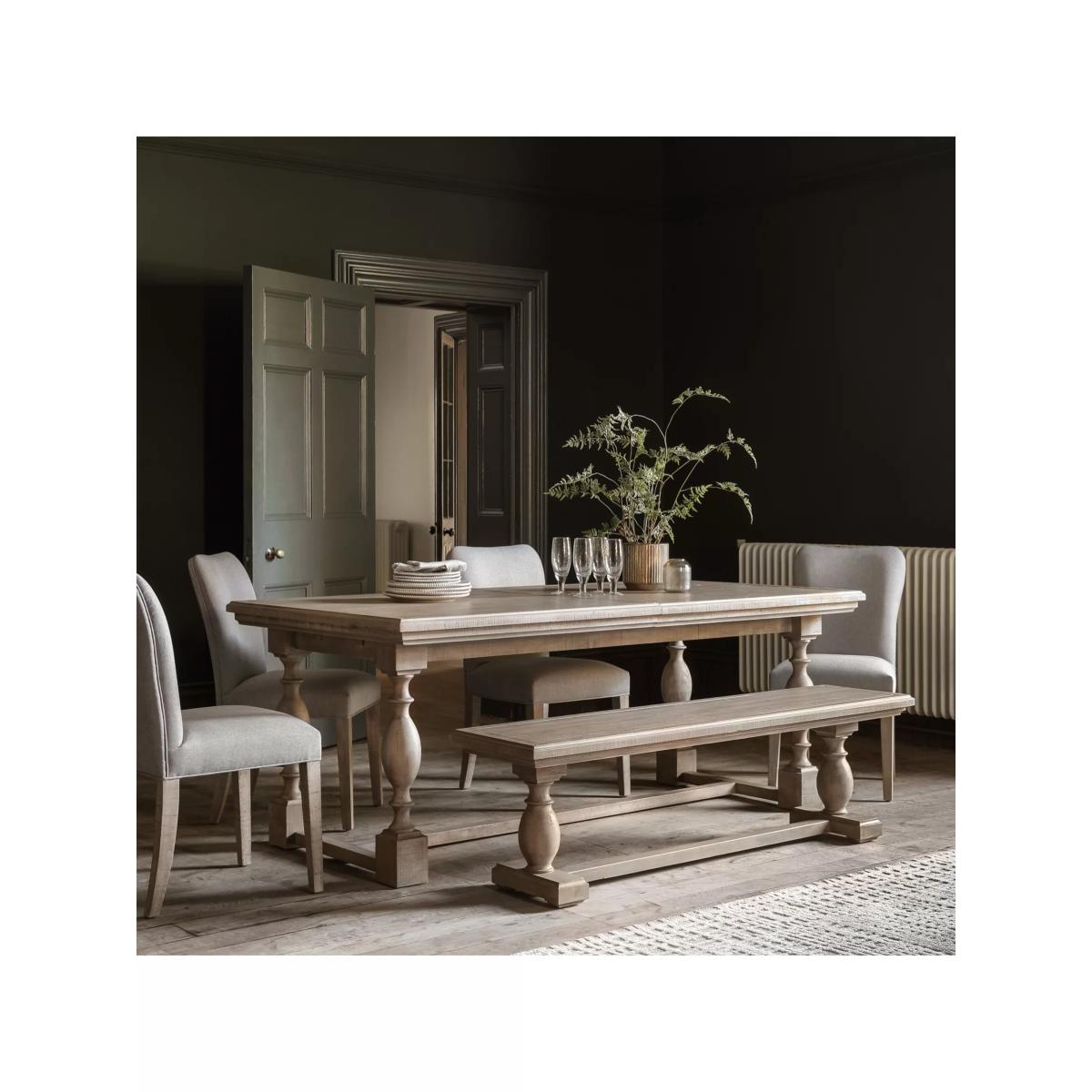 Gallery Direct Selma Extending Dining Table, Natural – image 8