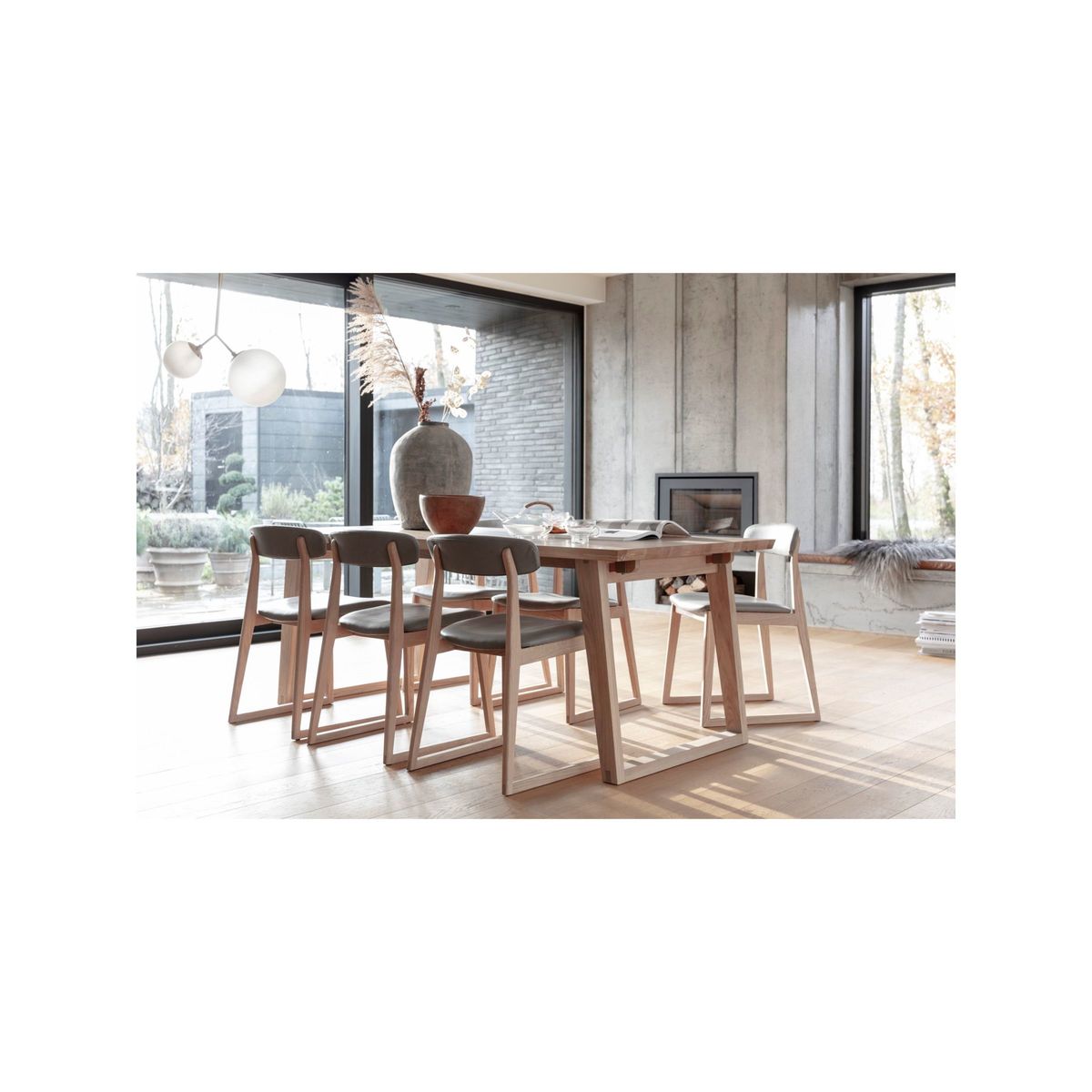 John Lewis & Partners Reflex 6 Seater Dining Table, Oak – image 7