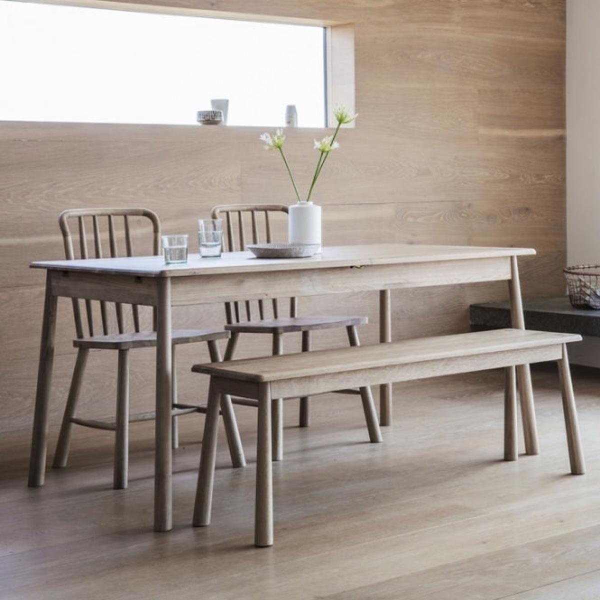 Wycombe Extendable Dining Table - Light Wood