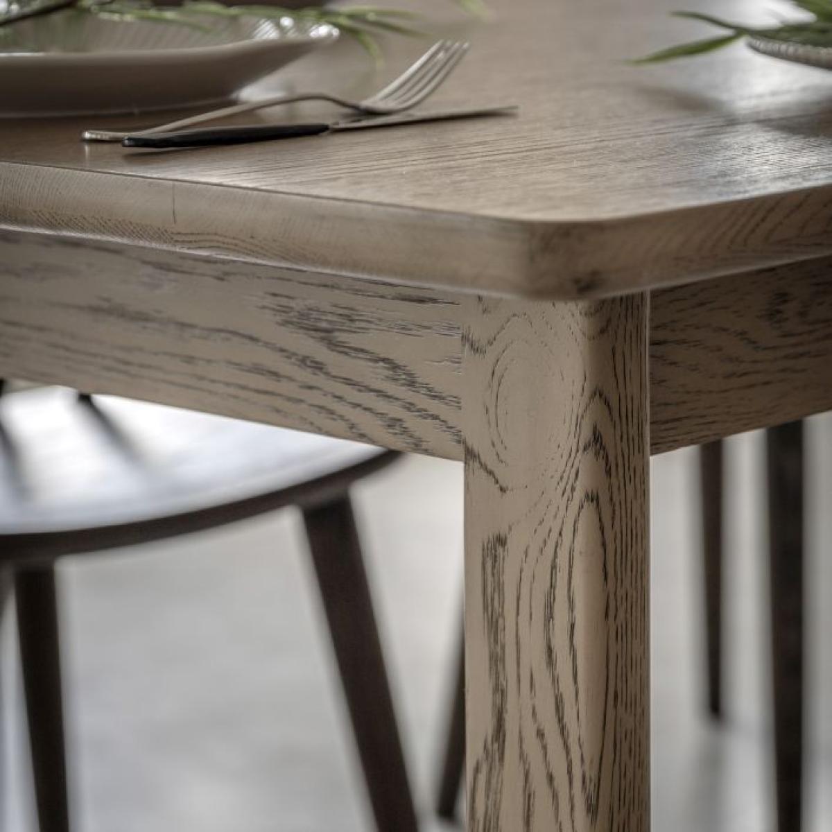 Craft Extendable Oak Dining Table - Smoked – image 2