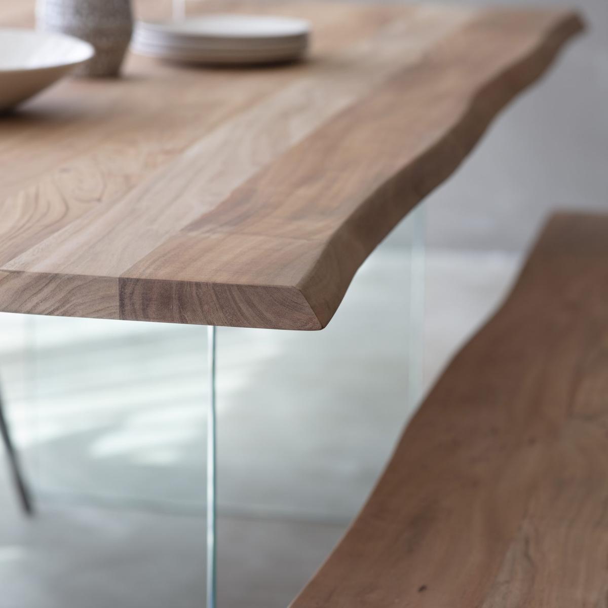 Fern 200cm Light Wood Dining Table – image 3