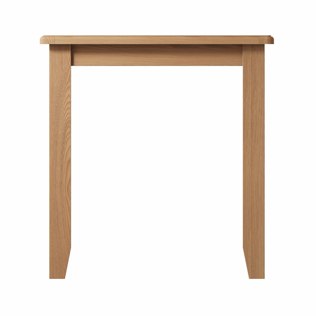 Galister 75cm Light Oak Fixed Top Dining Table – image 4