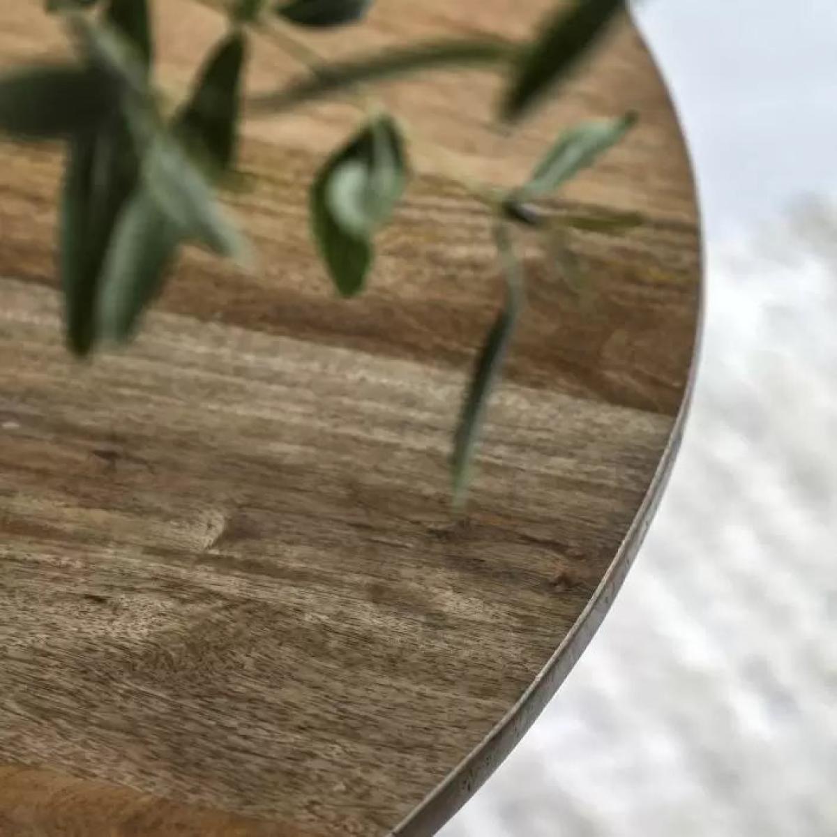 Voss 110cm Round Dining Table - Natural – image 3