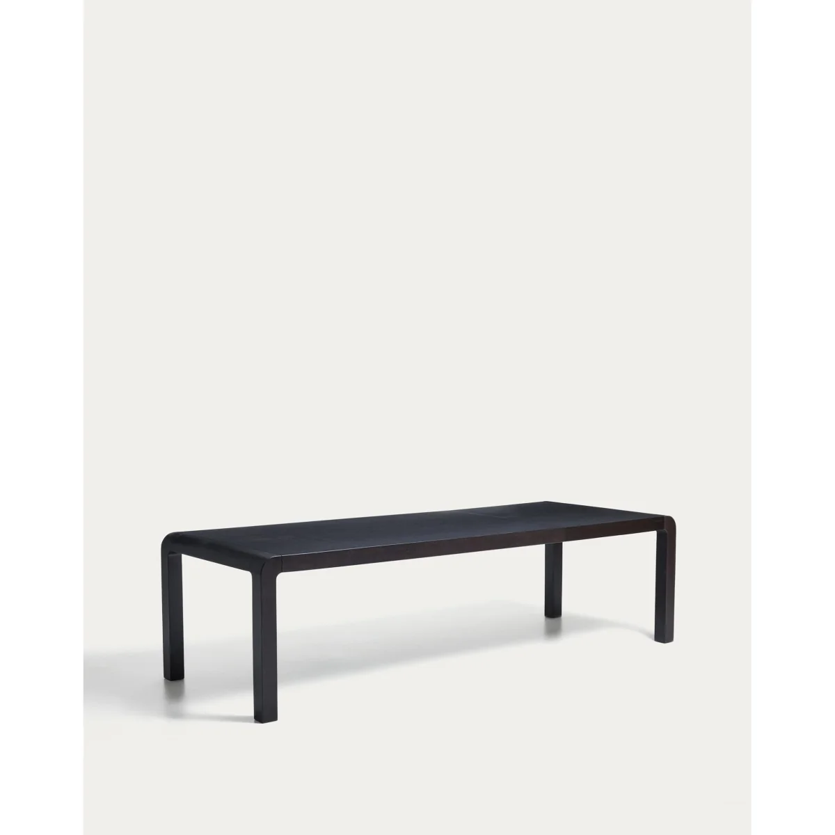Erisia extendable table in solid oak wood with an ebonised finish 200 (280) x 100 cm FSC 100% – image 10