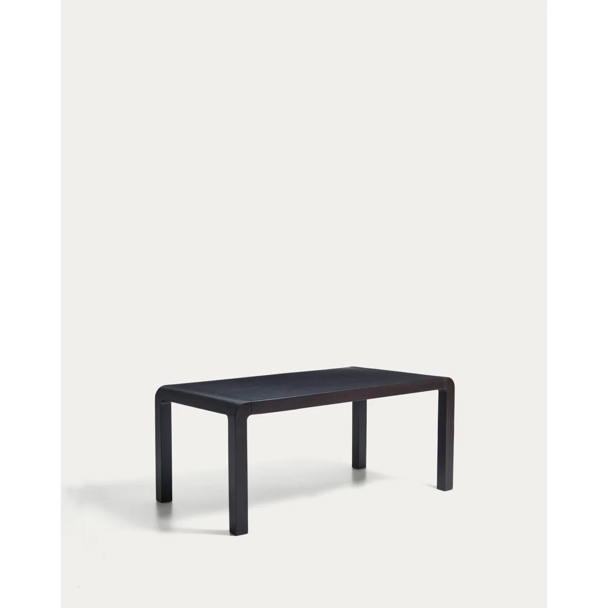 Erisia extendable table in solid oak wood with an ebonized finish 180 (230) x 90 cm FSC 100% – image 7