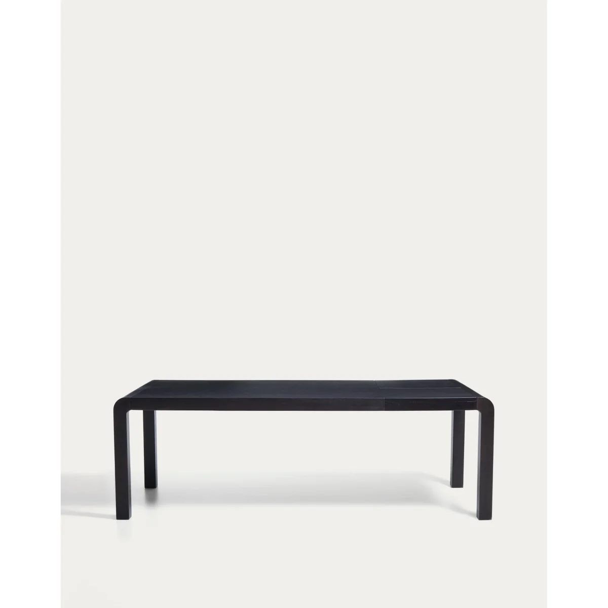 Erisia extendable table in solid oak wood with an ebonized finish 180 (230) x 90 cm FSC 100% – image 9