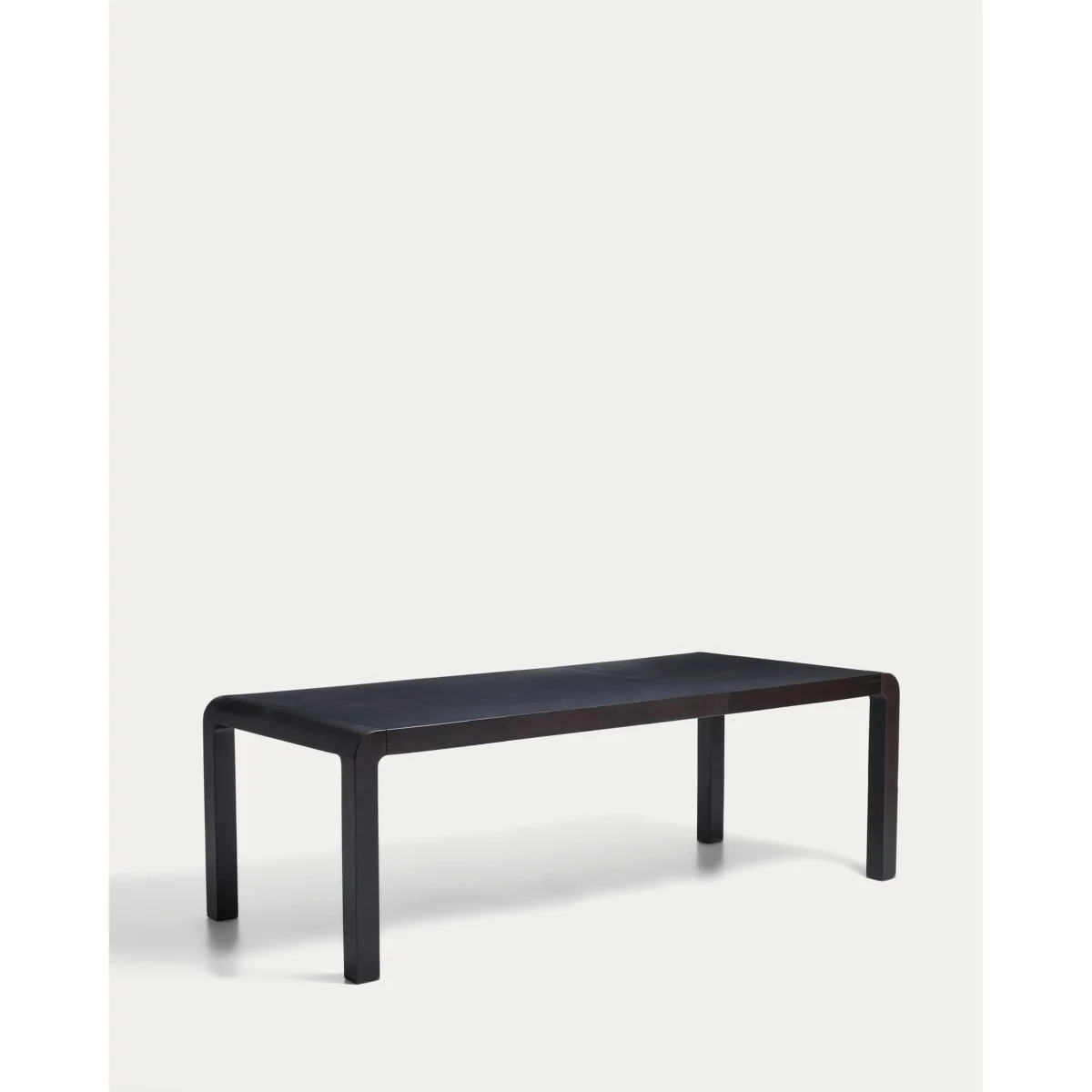 Erisia extendable table in solid oak wood with an ebonized finish 180 (230) x 90 cm FSC 100% – image 10