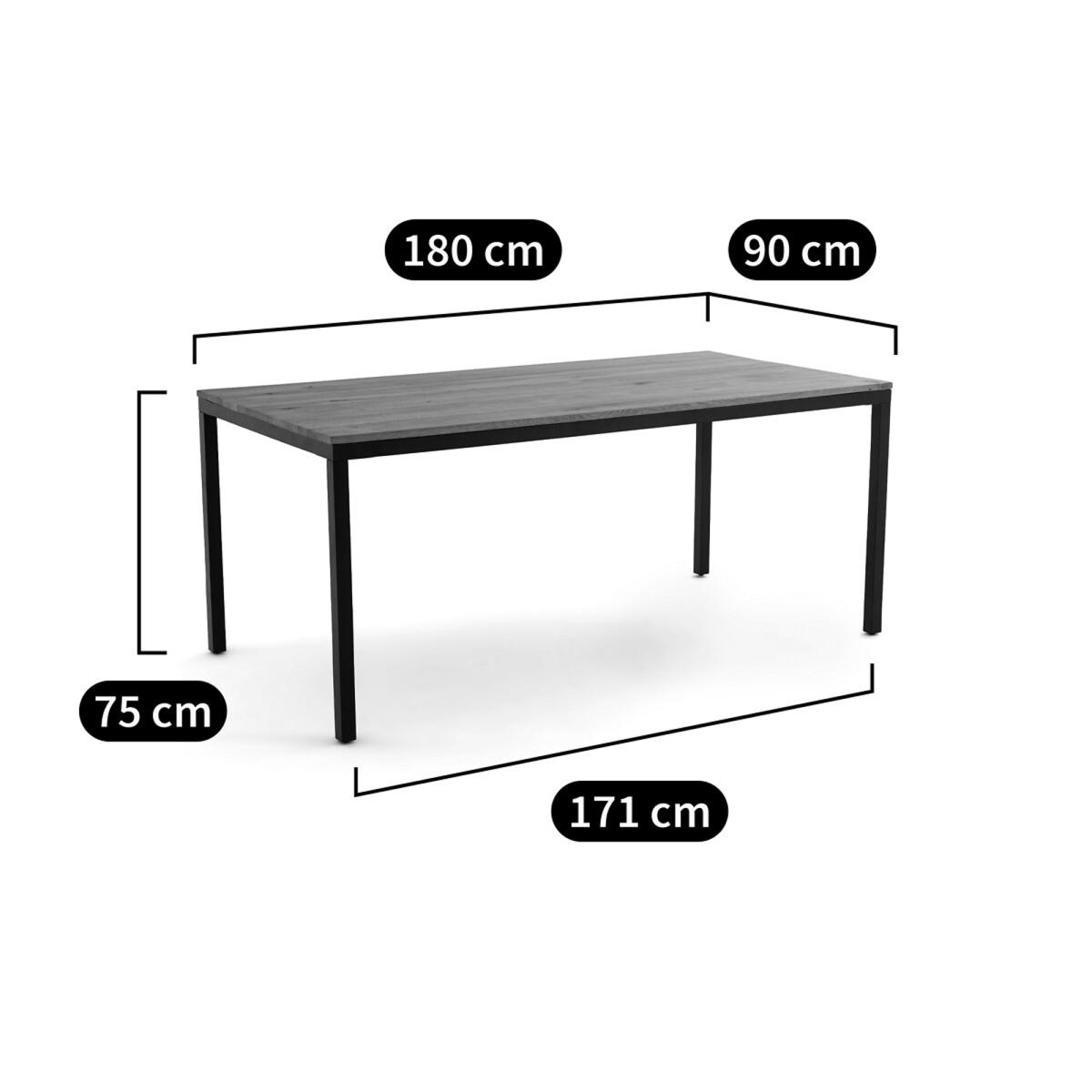 Nairobi Solid Oak Dining Table (Seats 8) – image 5