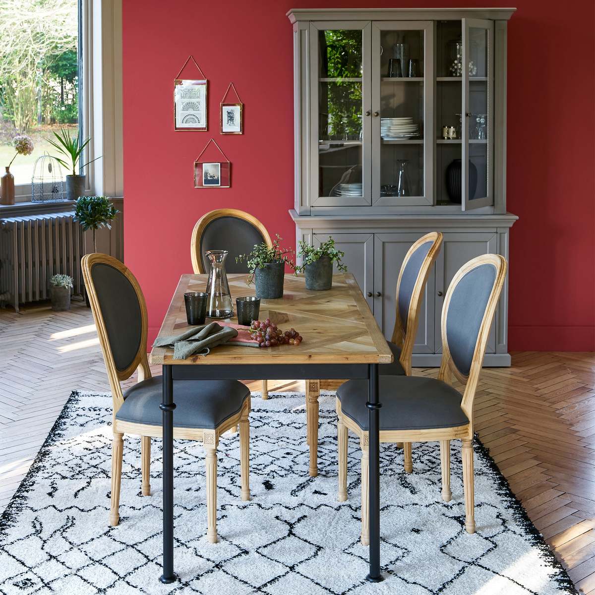 Mosaïque Recycled Pine Dining Table (Seats 6) – image 3