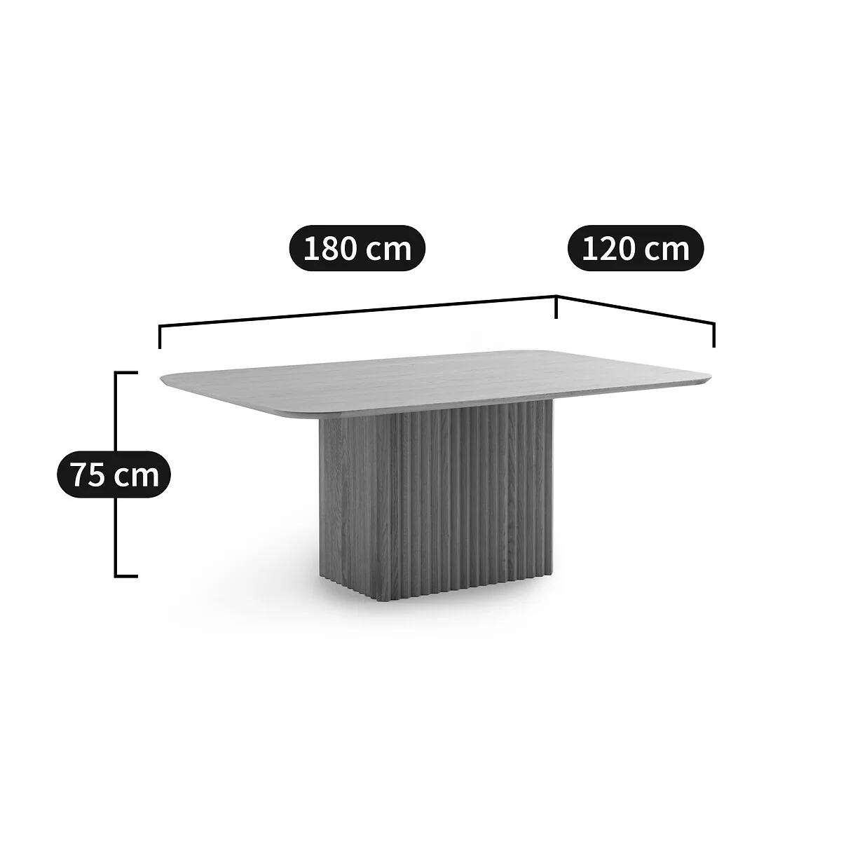 Onate Dining Table with Central Base (Seats 6-8) – image 8
