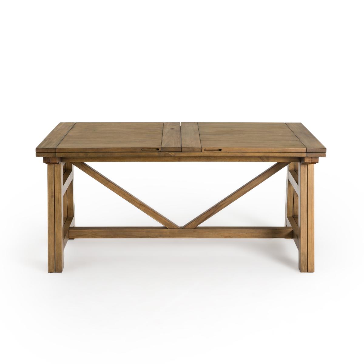 Wabi Solid Pine Extendable Dining Table, Seats 6-12 – image 3