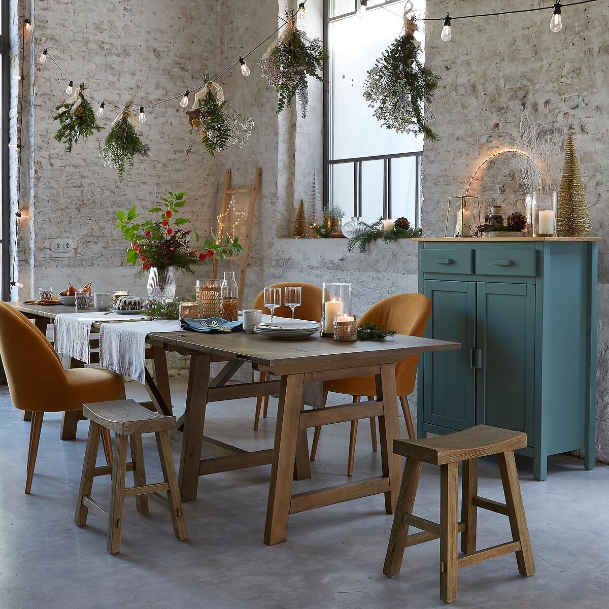 Wabi Solid Pine Extendable Dining Table, Seats 6-12 – image 9