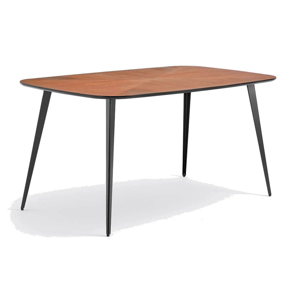 Watford 6-Seater Dining Table with Vintage Marquetry – image 1
