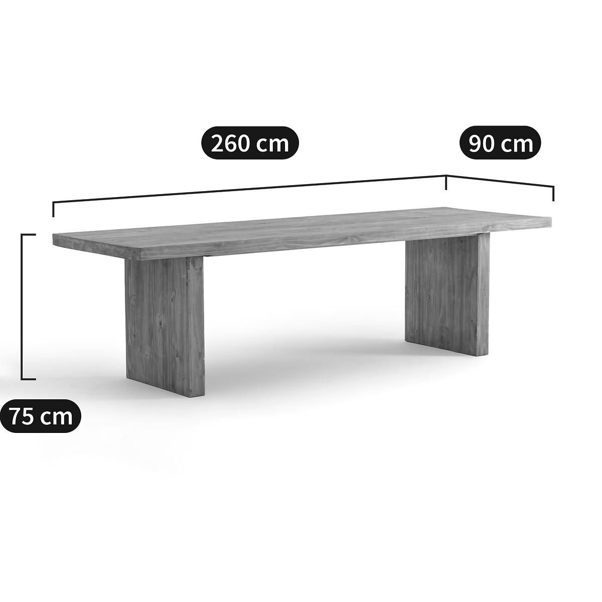 Malu Rectangular Pine Dining Table (Seats 8-10) – image 7
